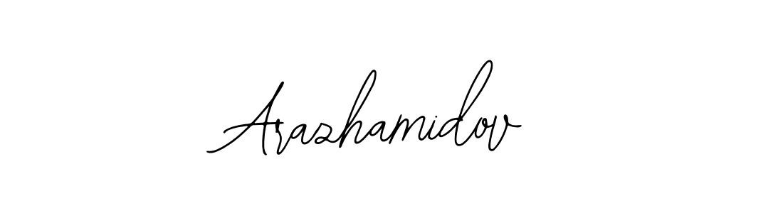 Design your own signature with our free online signature maker. With this signature software, you can create a handwritten (Bearetta-2O07w) signature for name Arazhamidov. Arazhamidov signature style 12 images and pictures png