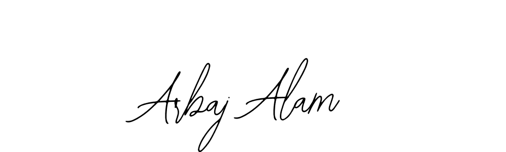 Arbaj Alam stylish signature style. Best Handwritten Sign (Bearetta-2O07w) for my name. Handwritten Signature Collection Ideas for my name Arbaj Alam. Arbaj Alam signature style 12 images and pictures png