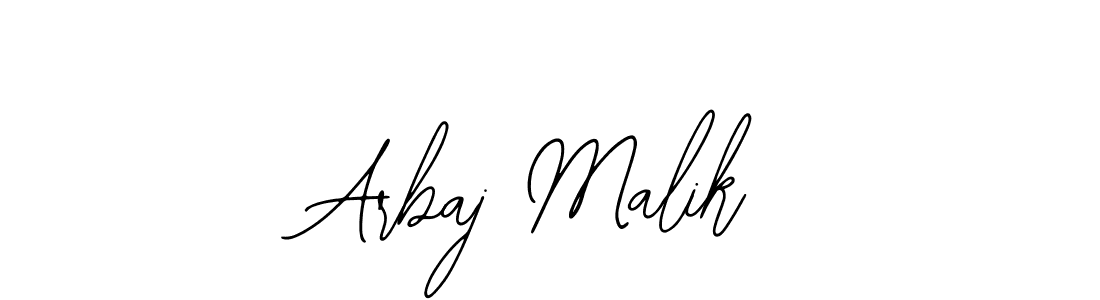 How to Draw Arbaj Malik signature style? Bearetta-2O07w is a latest design signature styles for name Arbaj Malik. Arbaj Malik signature style 12 images and pictures png