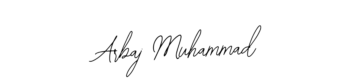 You can use this online signature creator to create a handwritten signature for the name Arbaj Muhammad. This is the best online autograph maker. Arbaj Muhammad signature style 12 images and pictures png