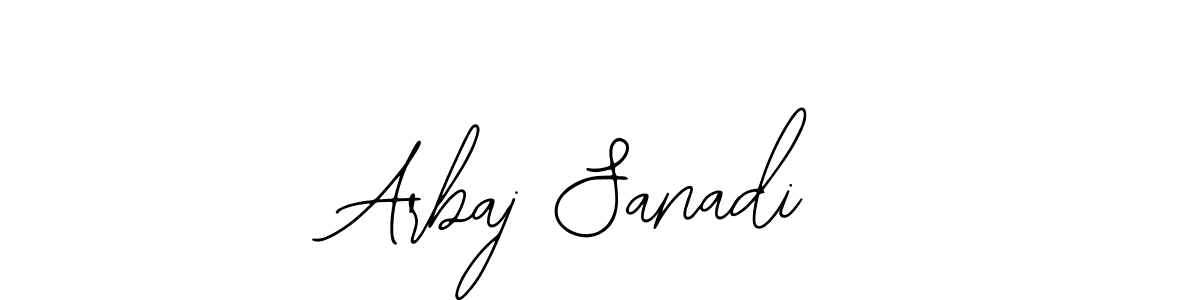 Arbaj Sanadi stylish signature style. Best Handwritten Sign (Bearetta-2O07w) for my name. Handwritten Signature Collection Ideas for my name Arbaj Sanadi. Arbaj Sanadi signature style 12 images and pictures png