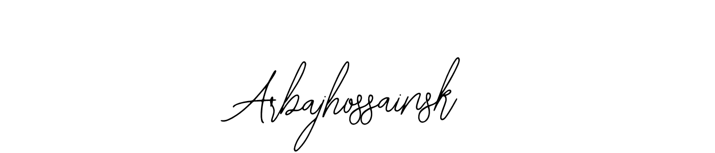 Also we have Arbajhossainsk name is the best signature style. Create professional handwritten signature collection using Bearetta-2O07w autograph style. Arbajhossainsk signature style 12 images and pictures png