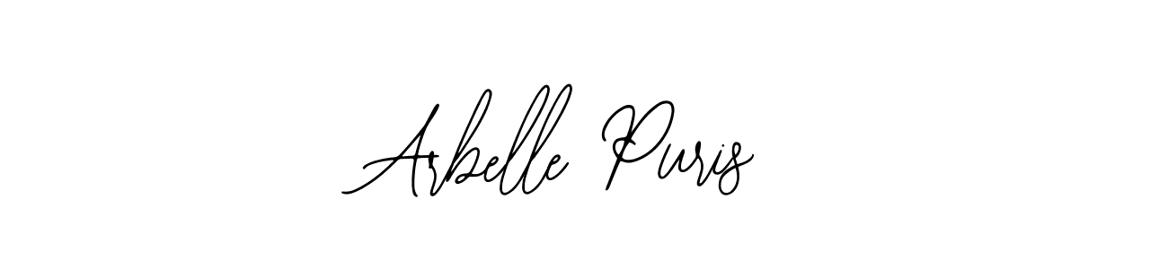 You should practise on your own different ways (Bearetta-2O07w) to write your name (Arbelle Puris) in signature. don't let someone else do it for you. Arbelle Puris signature style 12 images and pictures png
