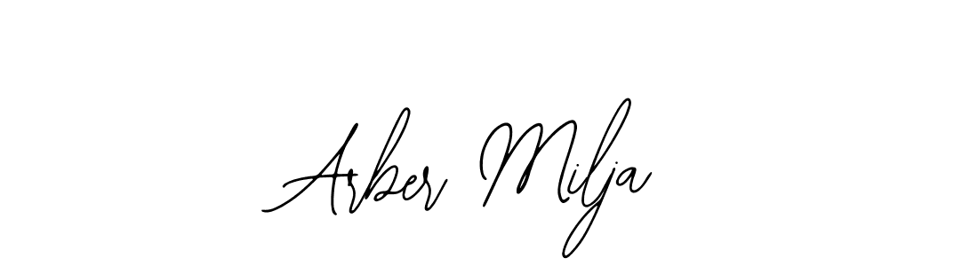 Best and Professional Signature Style for Arber Milja. Bearetta-2O07w Best Signature Style Collection. Arber Milja signature style 12 images and pictures png