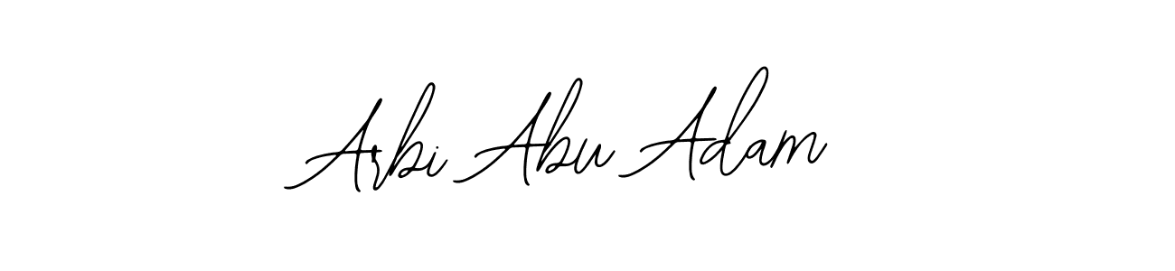 Also You can easily find your signature by using the search form. We will create Arbi Abu Adam name handwritten signature images for you free of cost using Bearetta-2O07w sign style. Arbi Abu Adam signature style 12 images and pictures png