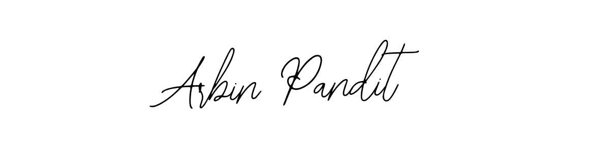 if you are searching for the best signature style for your name Arbin Pandit. so please give up your signature search. here we have designed multiple signature styles  using Bearetta-2O07w. Arbin Pandit signature style 12 images and pictures png