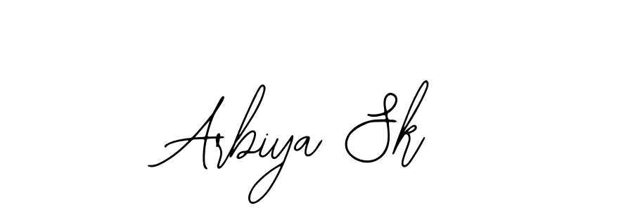 Make a beautiful signature design for name Arbiya Sk. Use this online signature maker to create a handwritten signature for free. Arbiya Sk signature style 12 images and pictures png