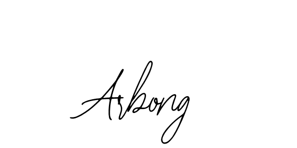 How to make Arbong signature? Bearetta-2O07w is a professional autograph style. Create handwritten signature for Arbong name. Arbong signature style 12 images and pictures png