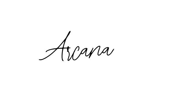 Use a signature maker to create a handwritten signature online. With this signature software, you can design (Bearetta-2O07w) your own signature for name Arcana. Arcana signature style 12 images and pictures png