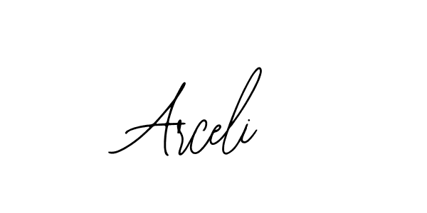 Design your own signature with our free online signature maker. With this signature software, you can create a handwritten (Bearetta-2O07w) signature for name Arceli. Arceli signature style 12 images and pictures png