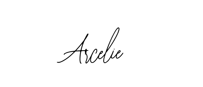How to make Arcelie name signature. Use Bearetta-2O07w style for creating short signs online. This is the latest handwritten sign. Arcelie signature style 12 images and pictures png