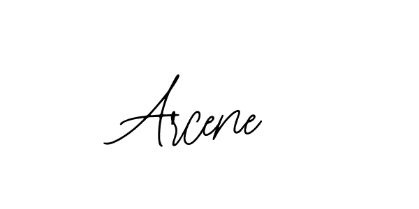 Design your own signature with our free online signature maker. With this signature software, you can create a handwritten (Bearetta-2O07w) signature for name Arcene. Arcene signature style 12 images and pictures png