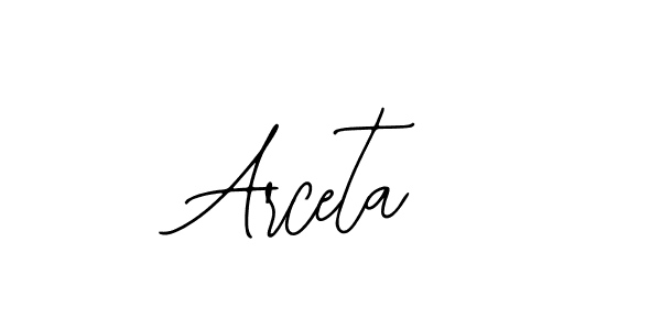 Also we have Arceta name is the best signature style. Create professional handwritten signature collection using Bearetta-2O07w autograph style. Arceta signature style 12 images and pictures png