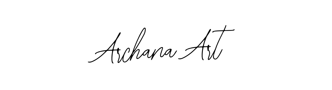 Create a beautiful signature design for name Archana Art. With this signature (Bearetta-2O07w) fonts, you can make a handwritten signature for free. Archana Art signature style 12 images and pictures png
