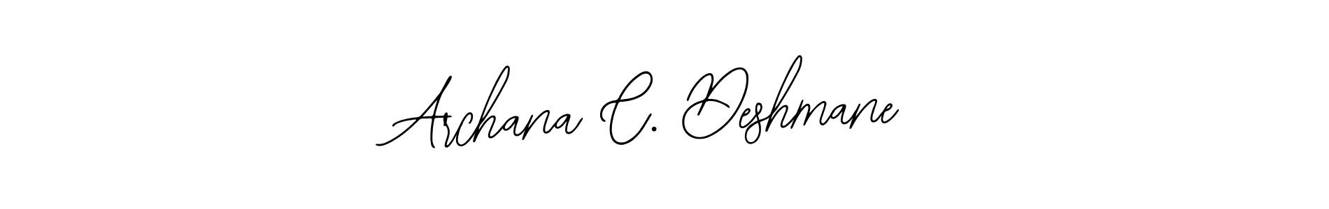 Archana C. Deshmane stylish signature style. Best Handwritten Sign (Bearetta-2O07w) for my name. Handwritten Signature Collection Ideas for my name Archana C. Deshmane. Archana C. Deshmane signature style 12 images and pictures png