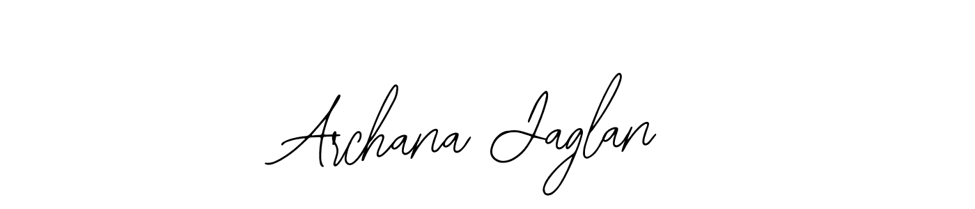 Bearetta-2O07w is a professional signature style that is perfect for those who want to add a touch of class to their signature. It is also a great choice for those who want to make their signature more unique. Get Archana Jaglan name to fancy signature for free. Archana Jaglan signature style 12 images and pictures png