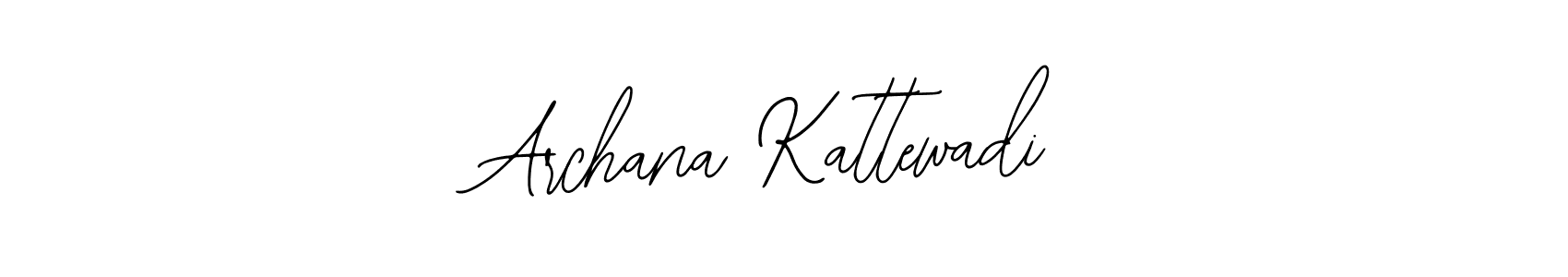 Bearetta-2O07w is a professional signature style that is perfect for those who want to add a touch of class to their signature. It is also a great choice for those who want to make their signature more unique. Get Archana Kattewadi name to fancy signature for free. Archana Kattewadi signature style 12 images and pictures png