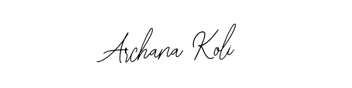 You can use this online signature creator to create a handwritten signature for the name Archana Koli. This is the best online autograph maker. Archana Koli signature style 12 images and pictures png