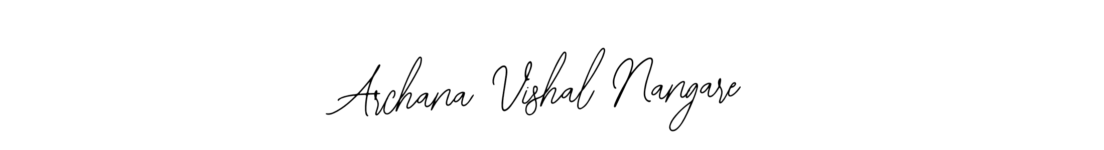 Make a beautiful signature design for name Archana Vishal Nangare. With this signature (Bearetta-2O07w) style, you can create a handwritten signature for free. Archana Vishal Nangare signature style 12 images and pictures png