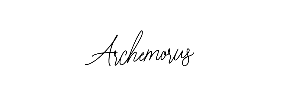 Similarly Bearetta-2O07w is the best handwritten signature design. Signature creator online .You can use it as an online autograph creator for name Archemorus. Archemorus signature style 12 images and pictures png