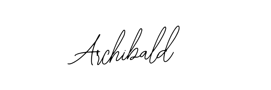 Make a beautiful signature design for name Archibald. With this signature (Bearetta-2O07w) style, you can create a handwritten signature for free. Archibald signature style 12 images and pictures png