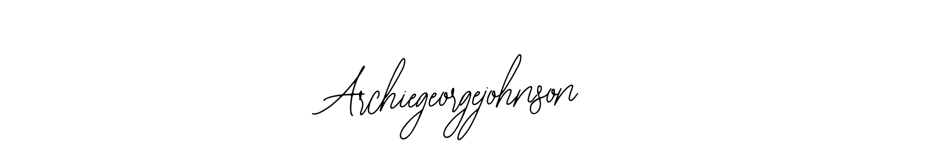 Archiegeorgejohnson stylish signature style. Best Handwritten Sign (Bearetta-2O07w) for my name. Handwritten Signature Collection Ideas for my name Archiegeorgejohnson. Archiegeorgejohnson signature style 12 images and pictures png