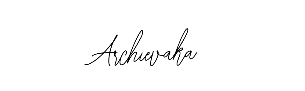 Best and Professional Signature Style for Archievaka. Bearetta-2O07w Best Signature Style Collection. Archievaka signature style 12 images and pictures png