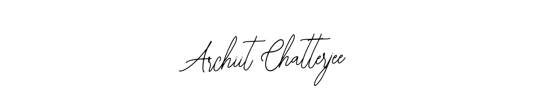 Make a beautiful signature design for name Archiit Chatterjee. With this signature (Bearetta-2O07w) style, you can create a handwritten signature for free. Archiit Chatterjee signature style 12 images and pictures png