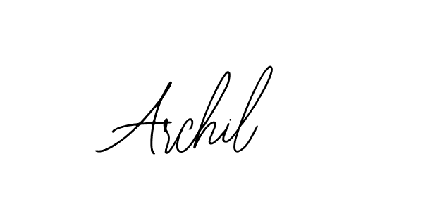 Archil stylish signature style. Best Handwritten Sign (Bearetta-2O07w) for my name. Handwritten Signature Collection Ideas for my name Archil. Archil signature style 12 images and pictures png