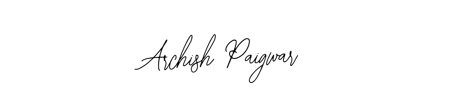 Archish Paigwar stylish signature style. Best Handwritten Sign (Bearetta-2O07w) for my name. Handwritten Signature Collection Ideas for my name Archish Paigwar. Archish Paigwar signature style 12 images and pictures png