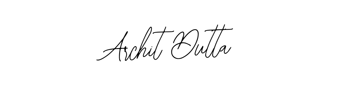 Make a beautiful signature design for name Archit Dutta. With this signature (Bearetta-2O07w) style, you can create a handwritten signature for free. Archit Dutta signature style 12 images and pictures png