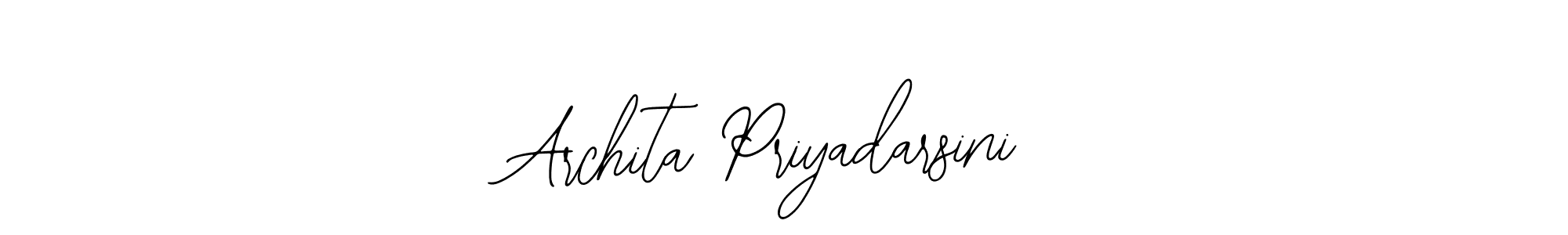 Also we have Archita Priyadarsini name is the best signature style. Create professional handwritten signature collection using Bearetta-2O07w autograph style. Archita Priyadarsini signature style 12 images and pictures png