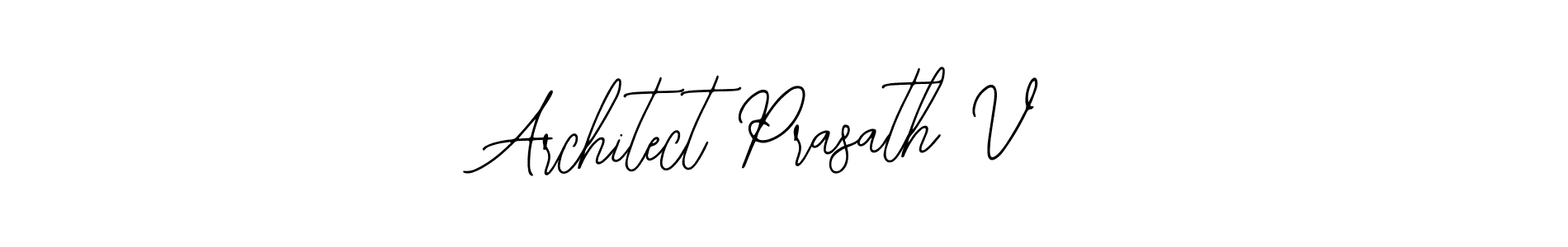 Also You can easily find your signature by using the search form. We will create Architect Prasath V name handwritten signature images for you free of cost using Bearetta-2O07w sign style. Architect Prasath V signature style 12 images and pictures png