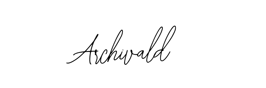 How to Draw Archivald signature style? Bearetta-2O07w is a latest design signature styles for name Archivald. Archivald signature style 12 images and pictures png