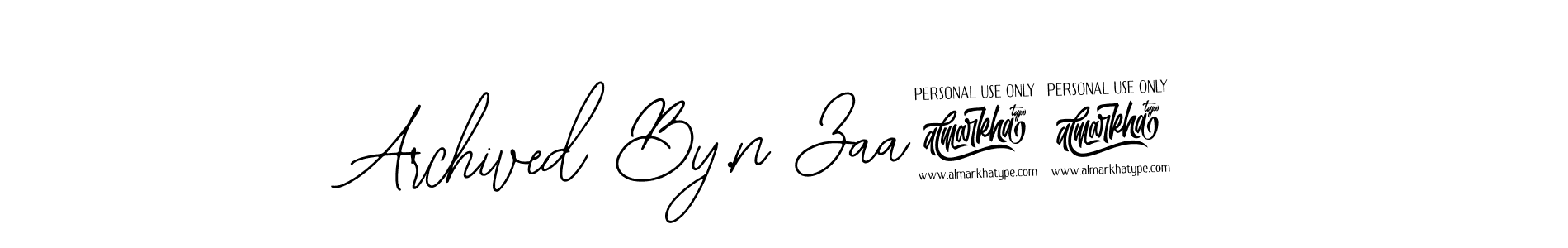 It looks lik you need a new signature style for name Archived By.n Zaa27. Design unique handwritten (Bearetta-2O07w) signature with our free signature maker in just a few clicks. Archived By.n Zaa27 signature style 12 images and pictures png