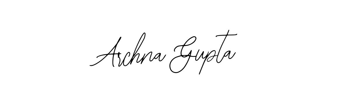 Use a signature maker to create a handwritten signature online. With this signature software, you can design (Bearetta-2O07w) your own signature for name Archna Gupta. Archna Gupta signature style 12 images and pictures png