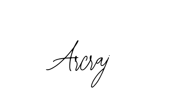 Arcraj stylish signature style. Best Handwritten Sign (Bearetta-2O07w) for my name. Handwritten Signature Collection Ideas for my name Arcraj. Arcraj signature style 12 images and pictures png