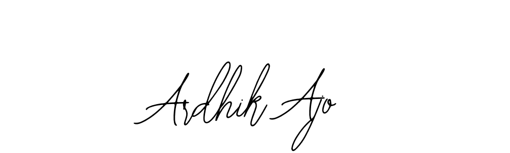 Ardhik Ajo stylish signature style. Best Handwritten Sign (Bearetta-2O07w) for my name. Handwritten Signature Collection Ideas for my name Ardhik Ajo. Ardhik Ajo signature style 12 images and pictures png