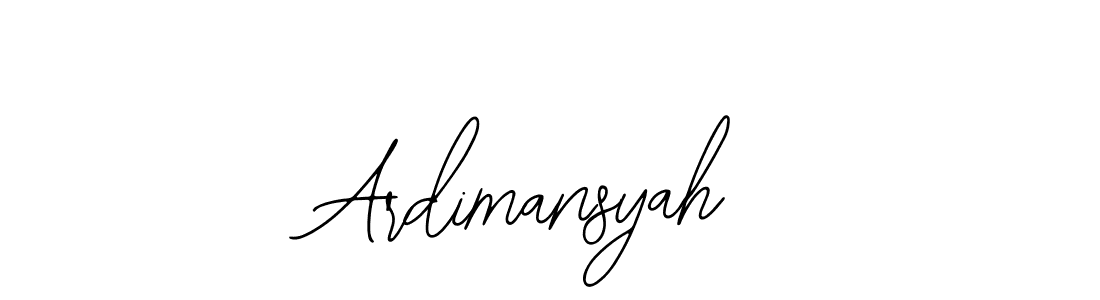 Also we have Ardimansyah name is the best signature style. Create professional handwritten signature collection using Bearetta-2O07w autograph style. Ardimansyah signature style 12 images and pictures png