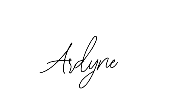 Design your own signature with our free online signature maker. With this signature software, you can create a handwritten (Bearetta-2O07w) signature for name Ardyne. Ardyne signature style 12 images and pictures png