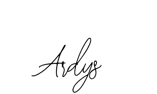 How to make Ardys name signature. Use Bearetta-2O07w style for creating short signs online. This is the latest handwritten sign. Ardys signature style 12 images and pictures png