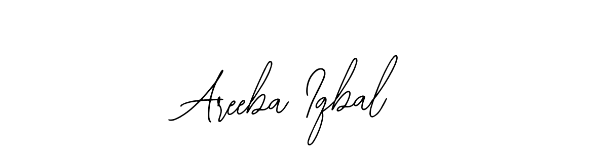 How to make Areeba Iqbal signature? Bearetta-2O07w is a professional autograph style. Create handwritten signature for Areeba Iqbal name. Areeba Iqbal signature style 12 images and pictures png