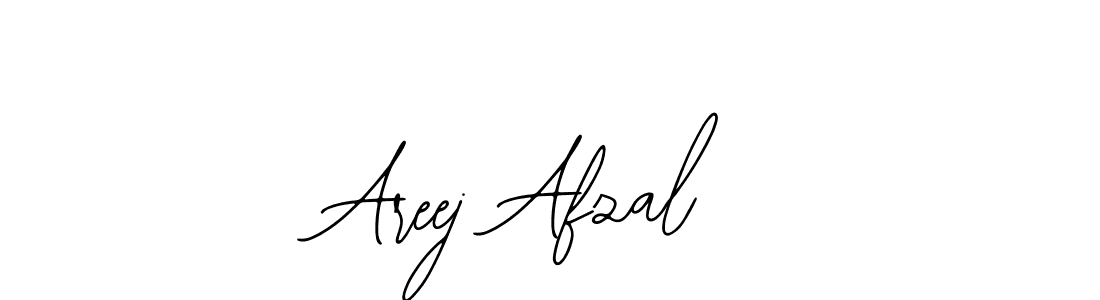 Similarly Bearetta-2O07w is the best handwritten signature design. Signature creator online .You can use it as an online autograph creator for name Areej Afzal. Areej Afzal signature style 12 images and pictures png