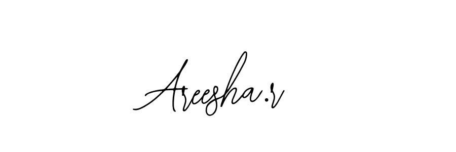 The best way (Bearetta-2O07w) to make a short signature is to pick only two or three words in your name. The name Areesha.r include a total of six letters. For converting this name. Areesha.r signature style 12 images and pictures png