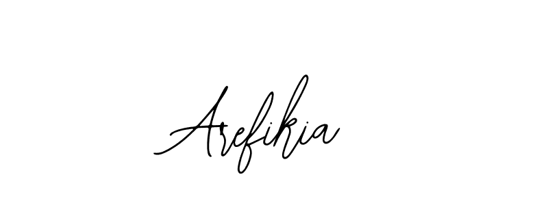 Create a beautiful signature design for name Arefikia. With this signature (Bearetta-2O07w) fonts, you can make a handwritten signature for free. Arefikia signature style 12 images and pictures png