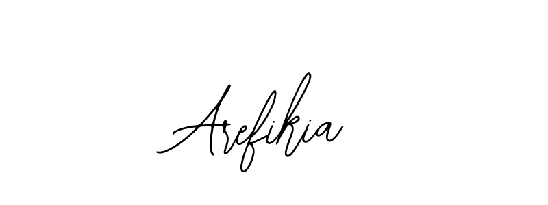 Create a beautiful signature design for name Arefikia. With this signature (Bearetta-2O07w) fonts, you can make a handwritten signature for free. Arefikia signature style 12 images and pictures png