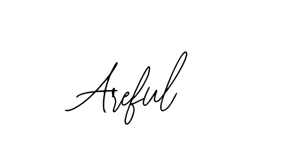 How to make Areful name signature. Use Bearetta-2O07w style for creating short signs online. This is the latest handwritten sign. Areful signature style 12 images and pictures png
