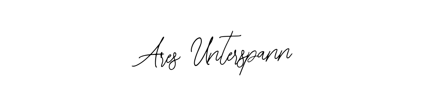 How to make Ares Unterspann signature? Bearetta-2O07w is a professional autograph style. Create handwritten signature for Ares Unterspann name. Ares Unterspann signature style 12 images and pictures png