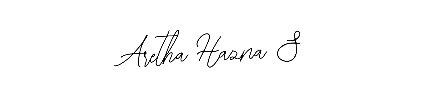 Also You can easily find your signature by using the search form. We will create Aretha Hazna S name handwritten signature images for you free of cost using Bearetta-2O07w sign style. Aretha Hazna S signature style 12 images and pictures png