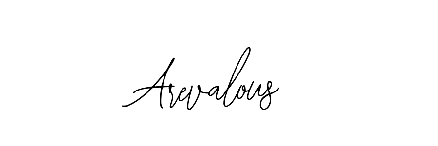 You should practise on your own different ways (Bearetta-2O07w) to write your name (Arevalous) in signature. don't let someone else do it for you. Arevalous signature style 12 images and pictures png